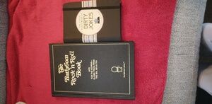 Black Bathroom Rock 'n Roll Book and Dirty Jokes Notebook